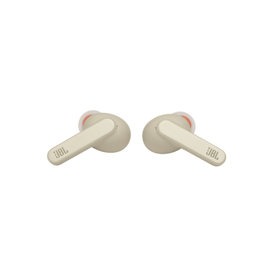 JBL Live Pro+ TWS - Beige - True wireless Noise Cancelling earbuds - Front